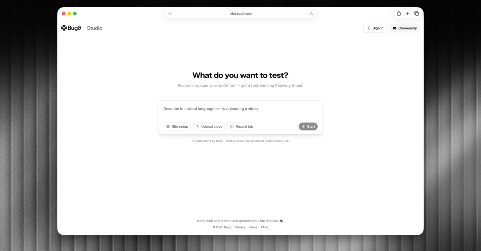 Introducing Bug0 Studio V0 1 Bug0