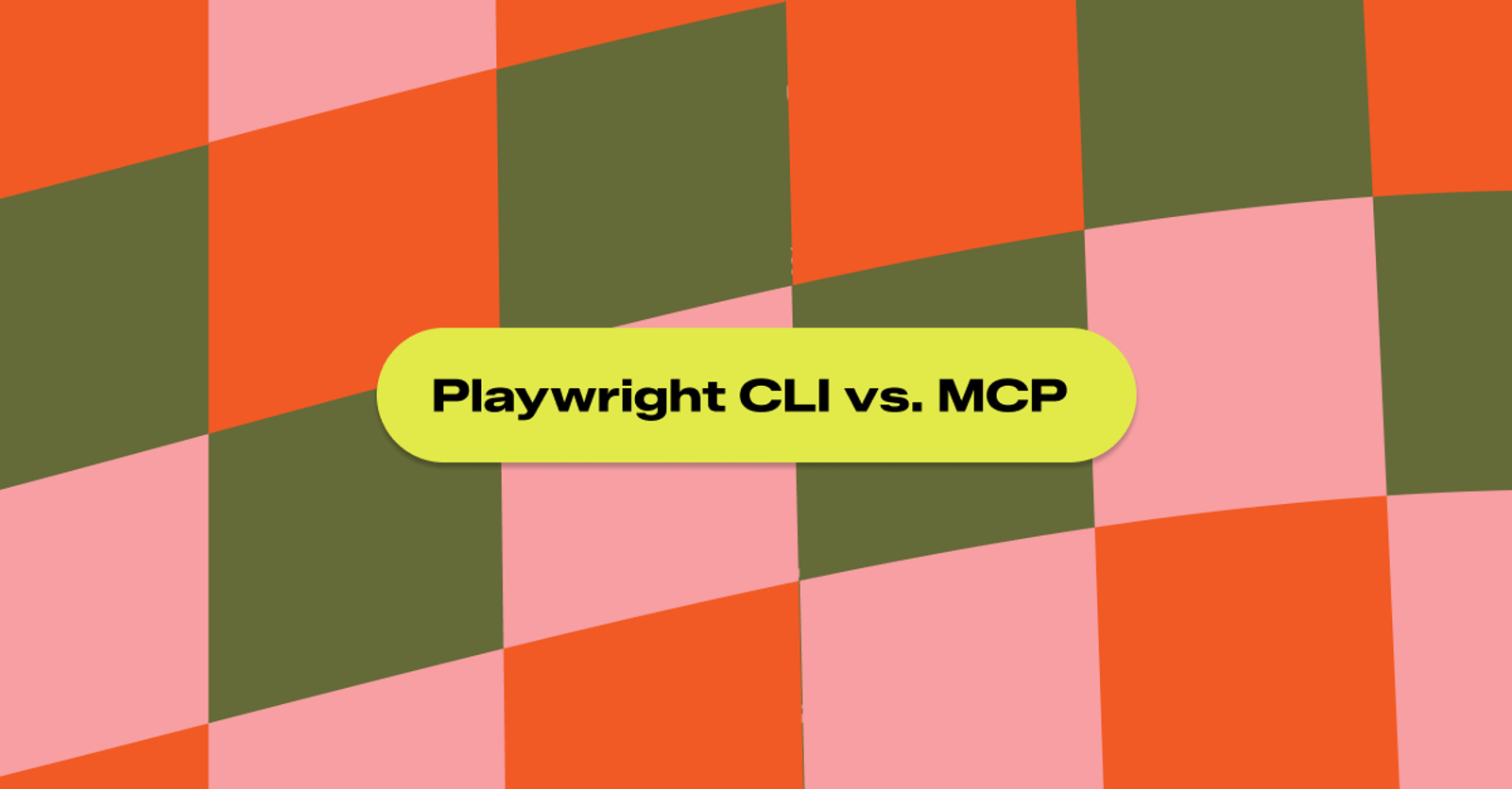 Playwright CLI vs. Playwright MCP: which to use for AI testing (2026 ...