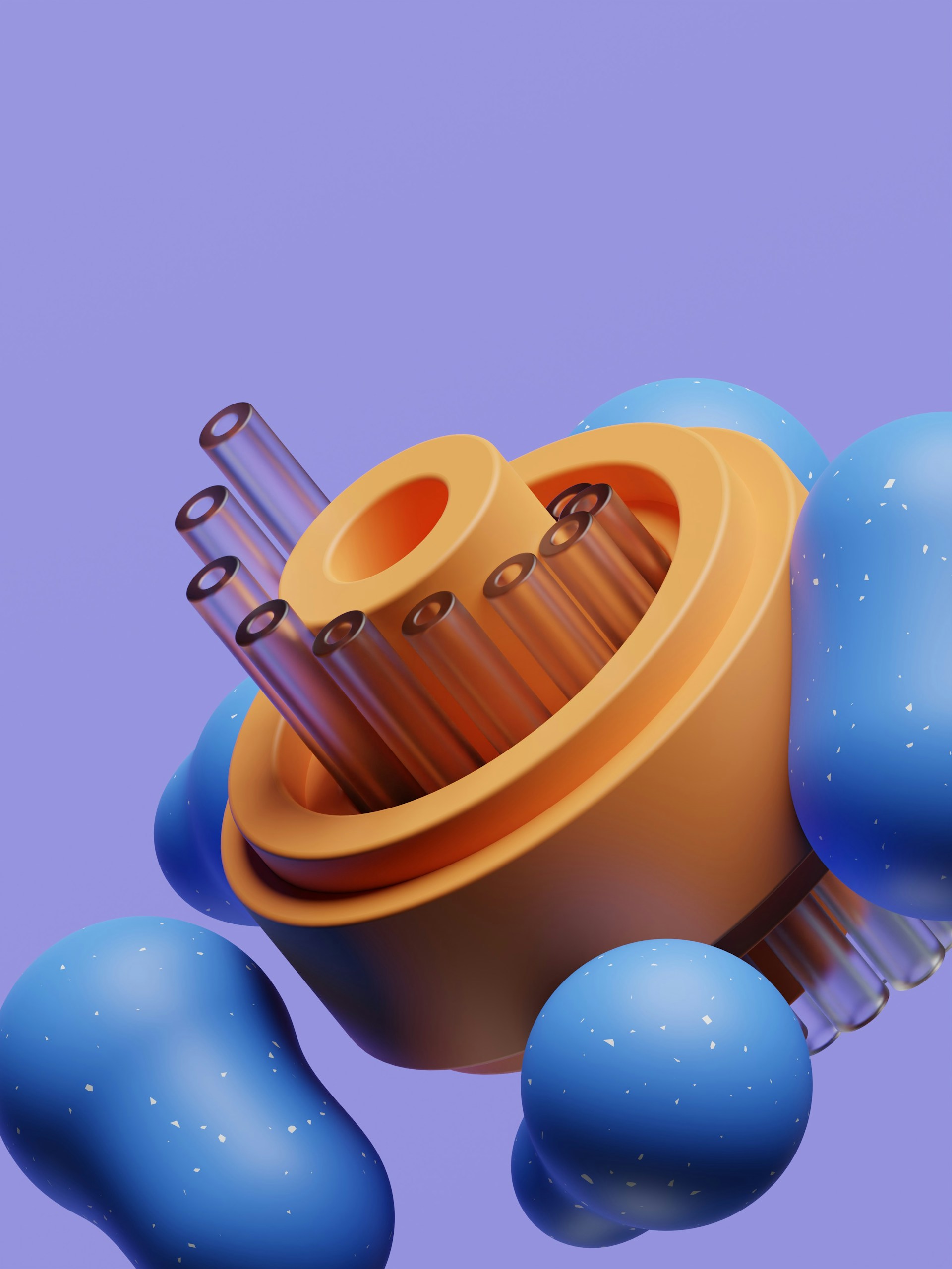 Abstract illustration of managed testing infrastructure